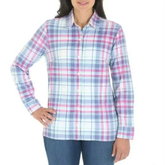 Lee Riders Plaid  fleece lined Shirt/Shacket szS - Picture 1 of 10